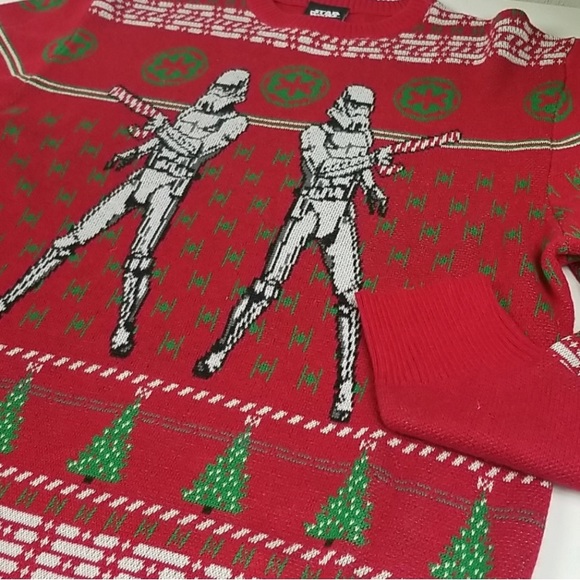 Star Wars Storm Trooper "Ugly" Christmas Sweater - Picture 2 of 4